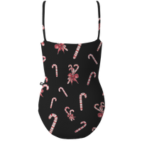 ラッキーレオ キャミソールレオタード Luckyleo BLACK CANDY CANE HARMONY SWEETHEART