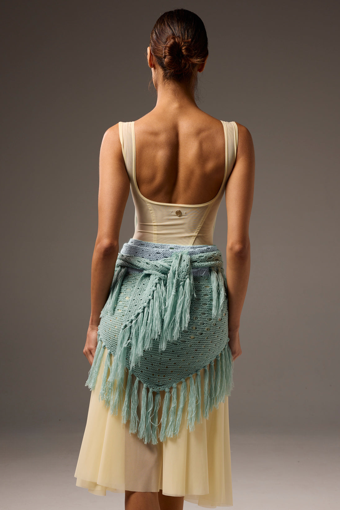 ボディール バレリーナラップ 三角ショール ストール BODILE THE BALLERINA WRAP | PAS DE DEUX