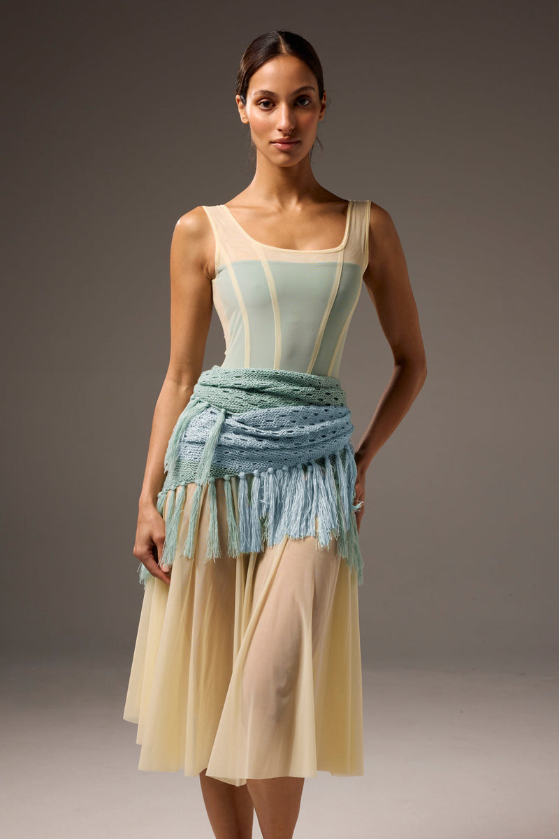 ボディール バレリーナラップ 三角ショール ストール BODILE THE BALLERINA WRAP | PAS DE DEUX