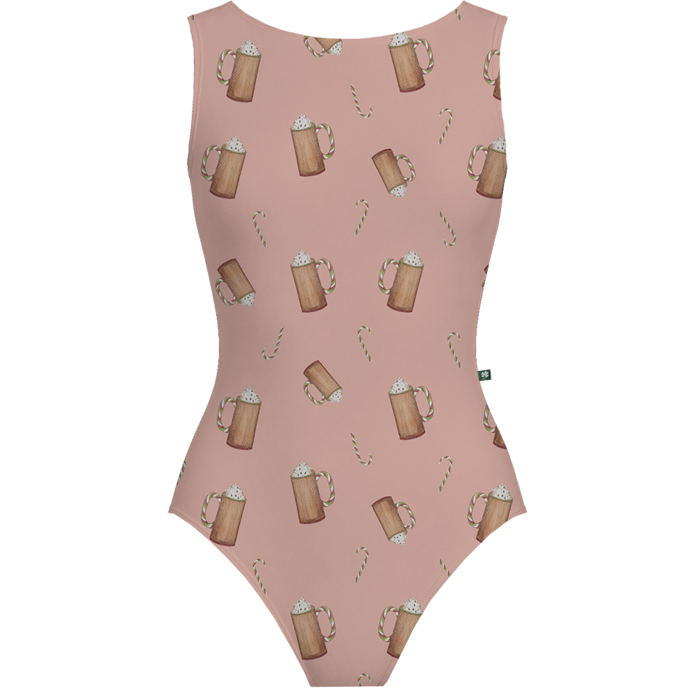 ラッキーレオ ノースリーブレオタード Luckyleo HOT CHOCOLATE CLARITY