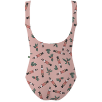 ラッキーレオ Luckyleo Pink Curio Nutcracker Kids Crescent Leotard