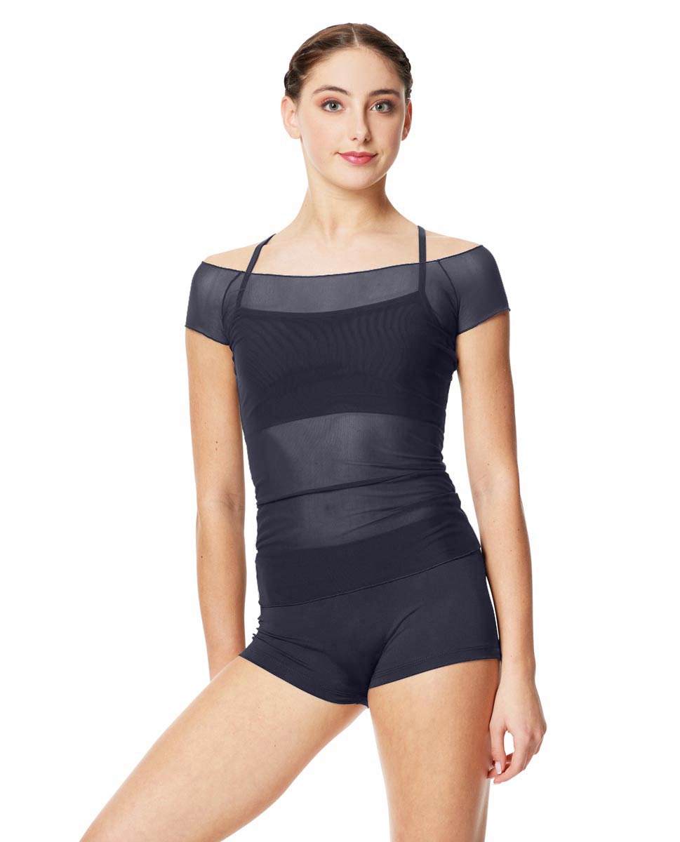 リュリ メッシュキャップスリーブトップ ブリアナ 全37色【大人】LULLI Mesh Cup Sleeve Top Brianna