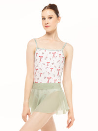 エレベ ダンスウェア ヒップスタースカート パラダイス・ガーデン・メッシュ Eleve Dancewear Hipster Skirt Paradise Garden Mesh RTW
