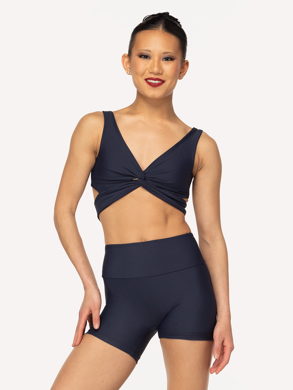 エレベ ダンスウェア ジャッキークロップトップ エクリプス Eleve Dancewear Jackie Crop Top Eclipse RTW