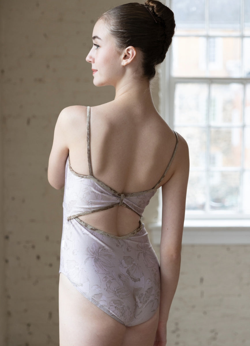 クラスイン キャミソールレオタード Class In  FLORAL PRINT WITH TRIM CAMI