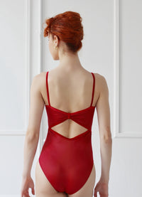 クラスイン キャミソールレオタード Class In  BRICK VELVET TRIM CAMI