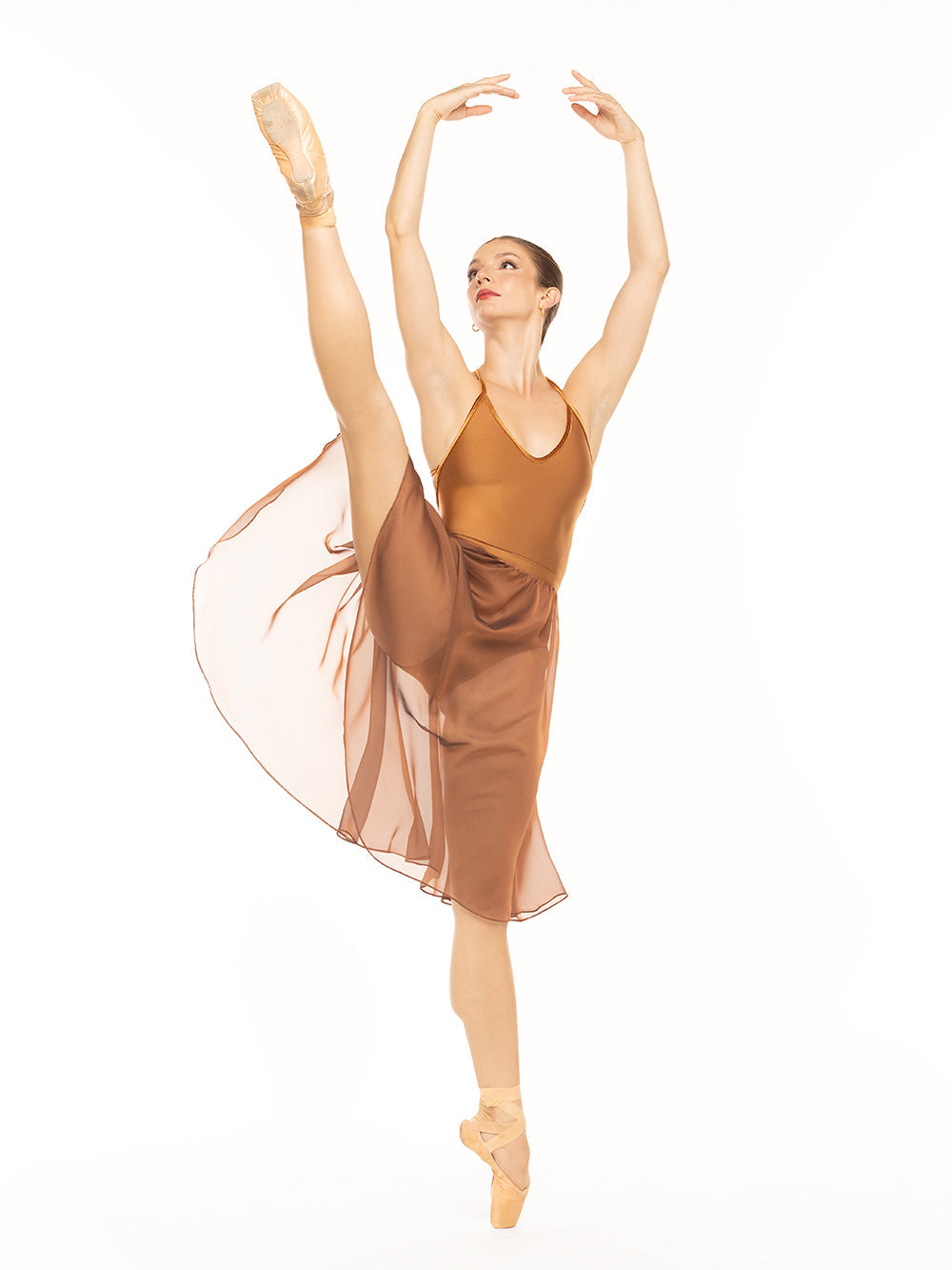 *エレベダンスウェア アイリス サファイア Eleve Dancewear Iris Leotard Cognac RTW