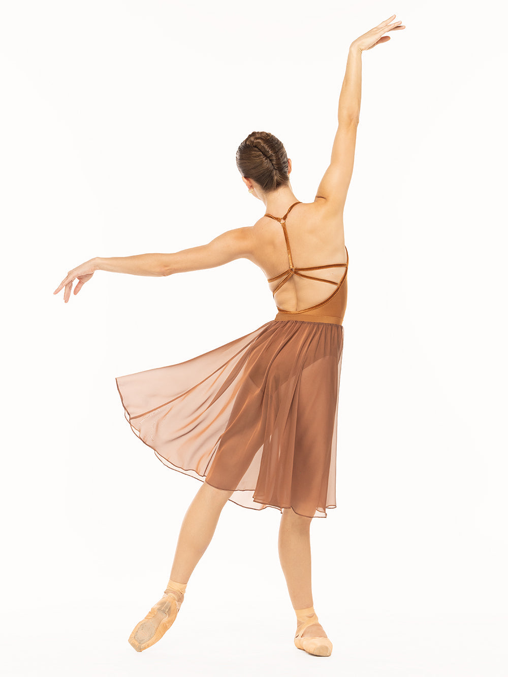 *エレベダンスウェア アイリス サファイア Eleve Dancewear Iris Leotard Cognac RTW