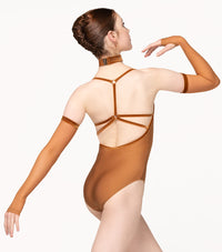 *エレベダンスウェア アイリス サファイア Eleve Dancewear Iris Leotard Cognac RTW