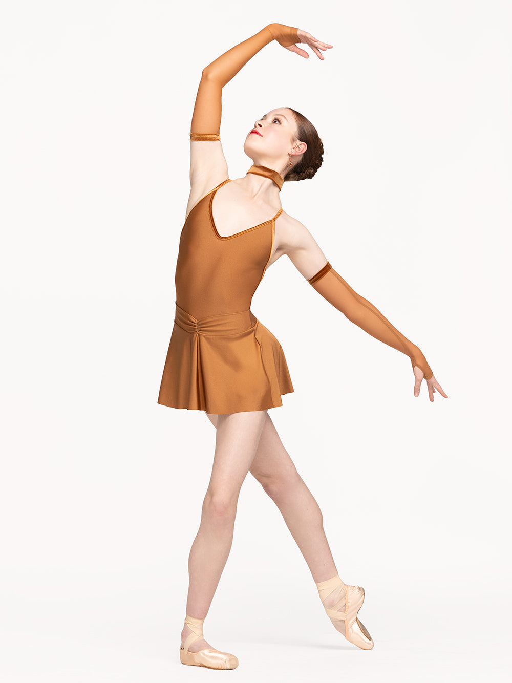 *エレベダンスウェア アイリス サファイア Eleve Dancewear Iris Leotard Cognac RTW