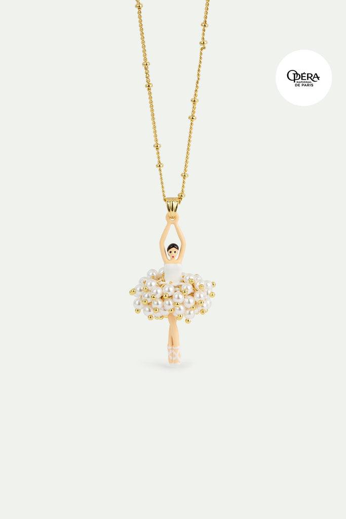 【パリ・オペラ座/美品】バレリーナデザイン ネックレス 🎀予約開始🎀パリ・オペラ座150周年🎉特別なバレエアクセサリー