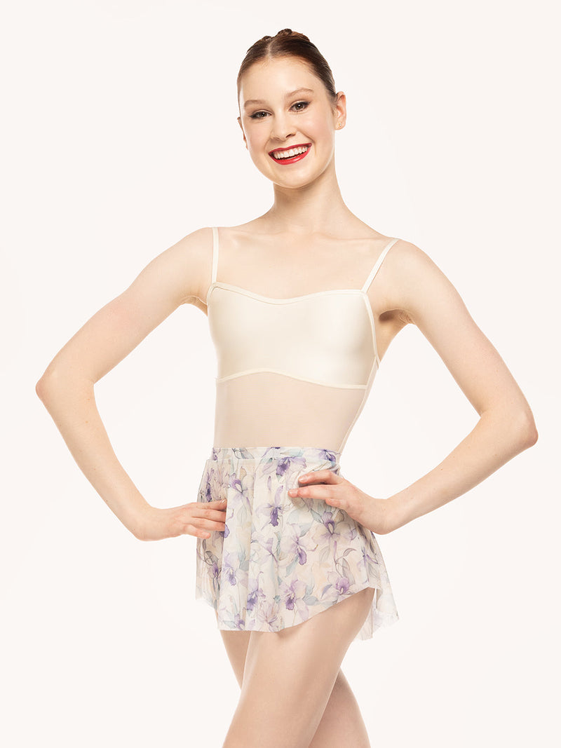 エレベ ダンスウェア スカート Eleve Dancewear Calla Skirt Wild Orchid Mesh RTW