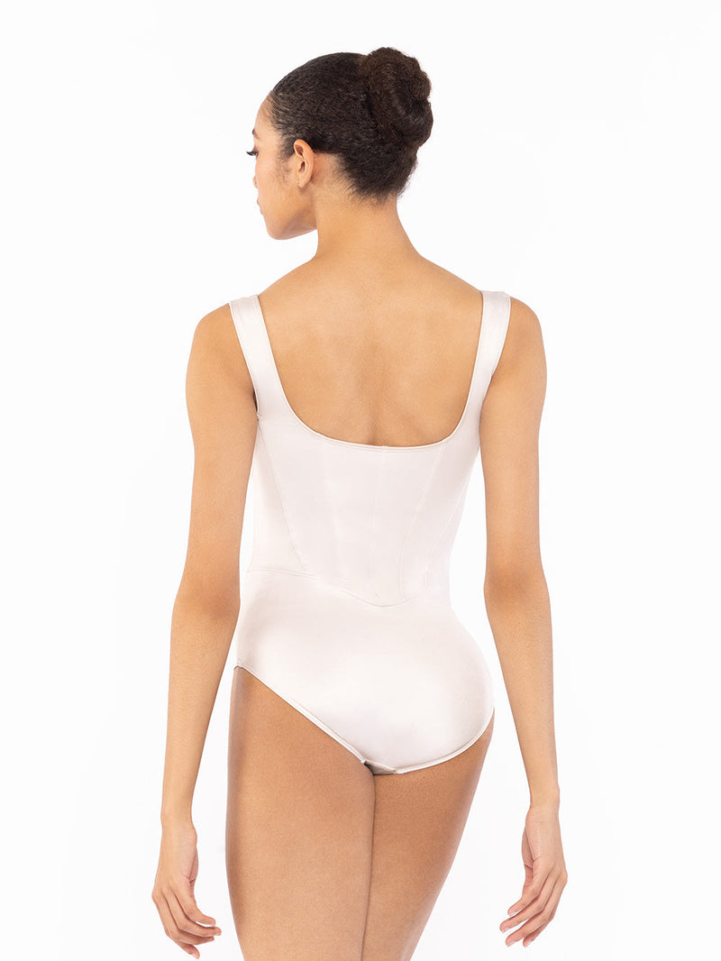 *エレベ ダンスウェア ダイアナ レオタード クリーム Eleve Dancewear Diana Leotard Cream RTW