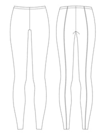 グリシコ レギンス 【大人】 全7色 Grishko GRETA, Mesh Leggings with Back Seam