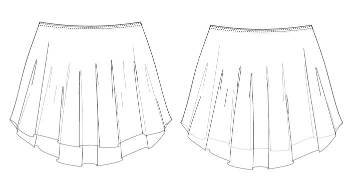 グリシコ ディーナ メッシュスカート【大人】Grishko DEANNA, Mesh Skirt