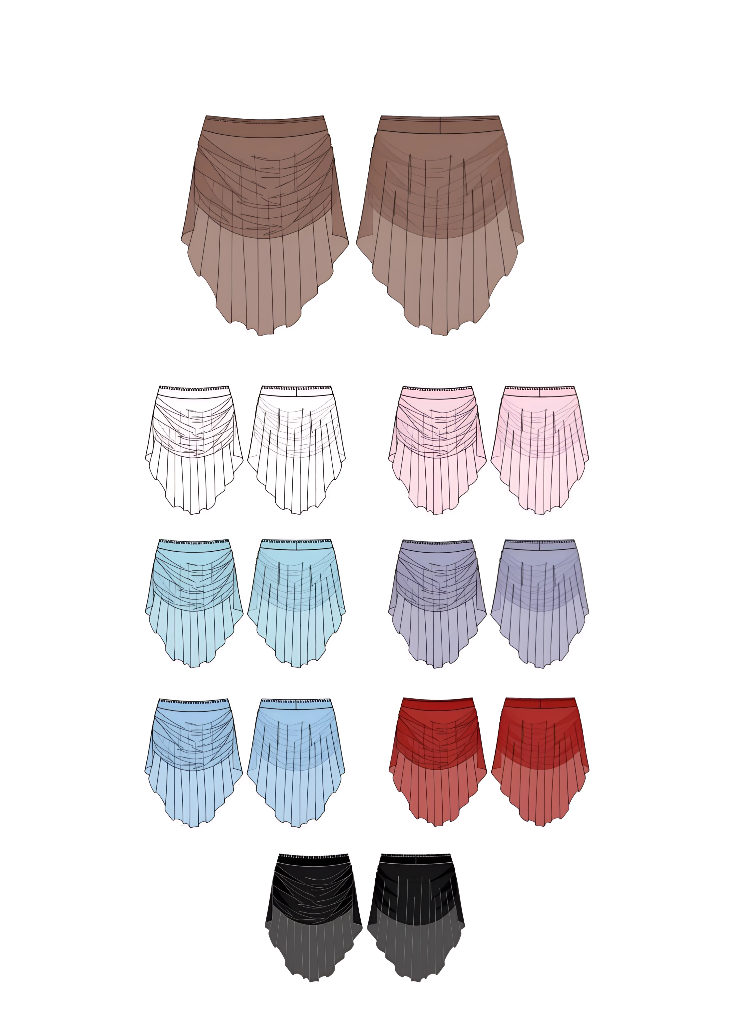 グリシコ スカート【大人】Grishko CHRISTINA, Skirt – 輸入バレエ用品