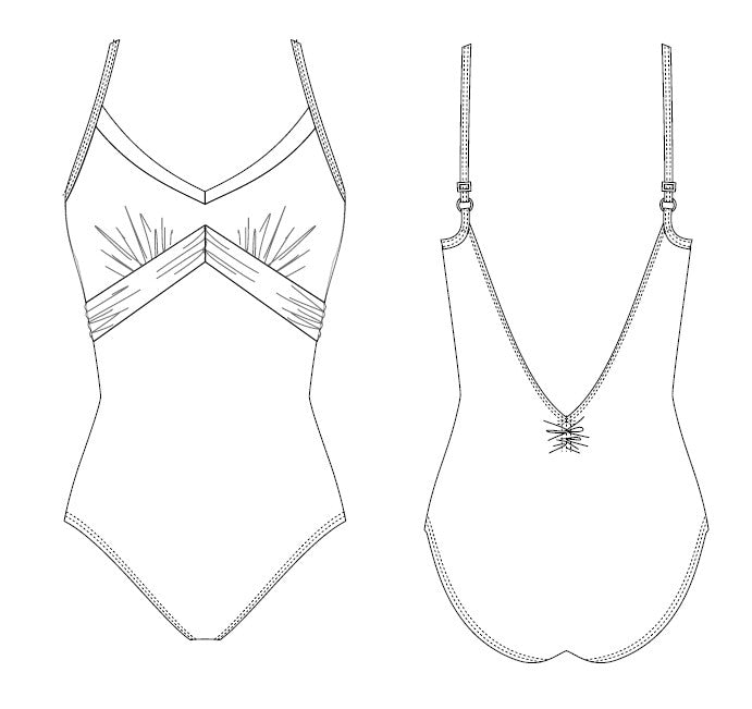 グリシコ ヴァニティ レオタード【大人】Grishko VANITY, Camisole Leotard