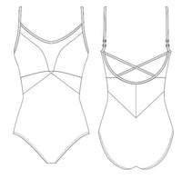グリシコ レオタード【大人】Grishko VEDA, Camisole Leotard
