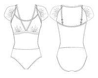 グリシコ レオタード【大人】Grishko VENUS, Cap Sleeve Leotard