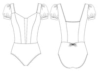 グリシコ レオタード【大人】Grishko VERENA, Cap Sleeve Leotard