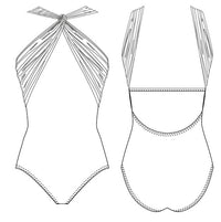 グリシコ レオタード【大人】Grishko VOILA, Halter Leotard