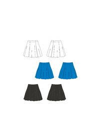 グリシコ スカート【大人】Grishko Skirt, polyester