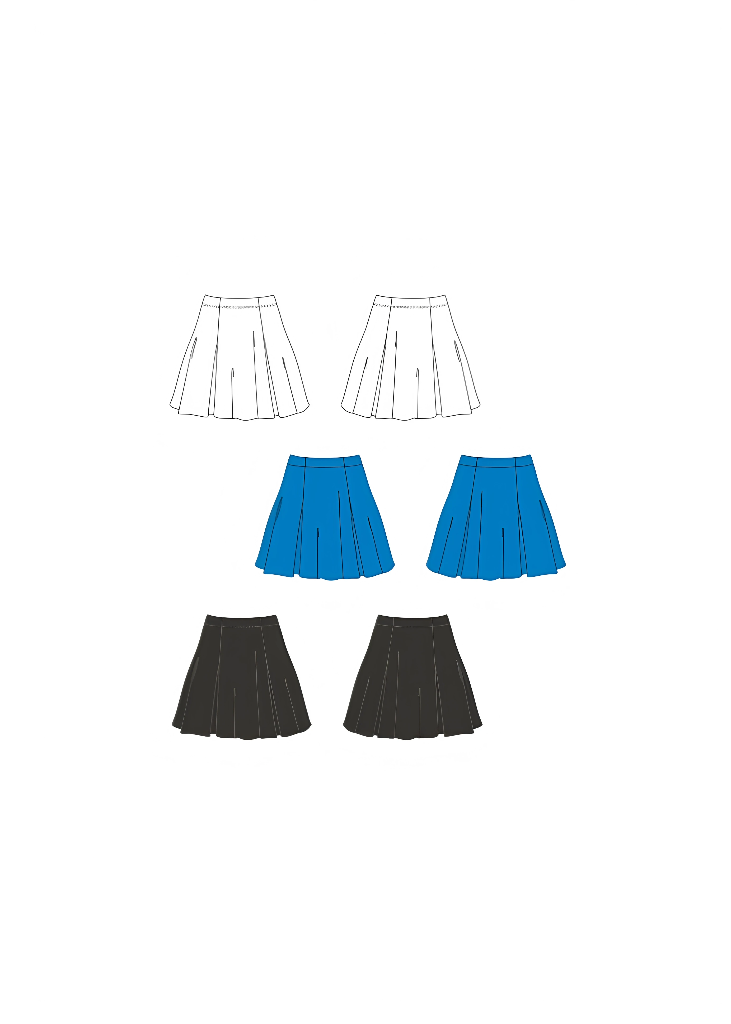 グリシコ スカート【大人】Grishko Skirt, polyester