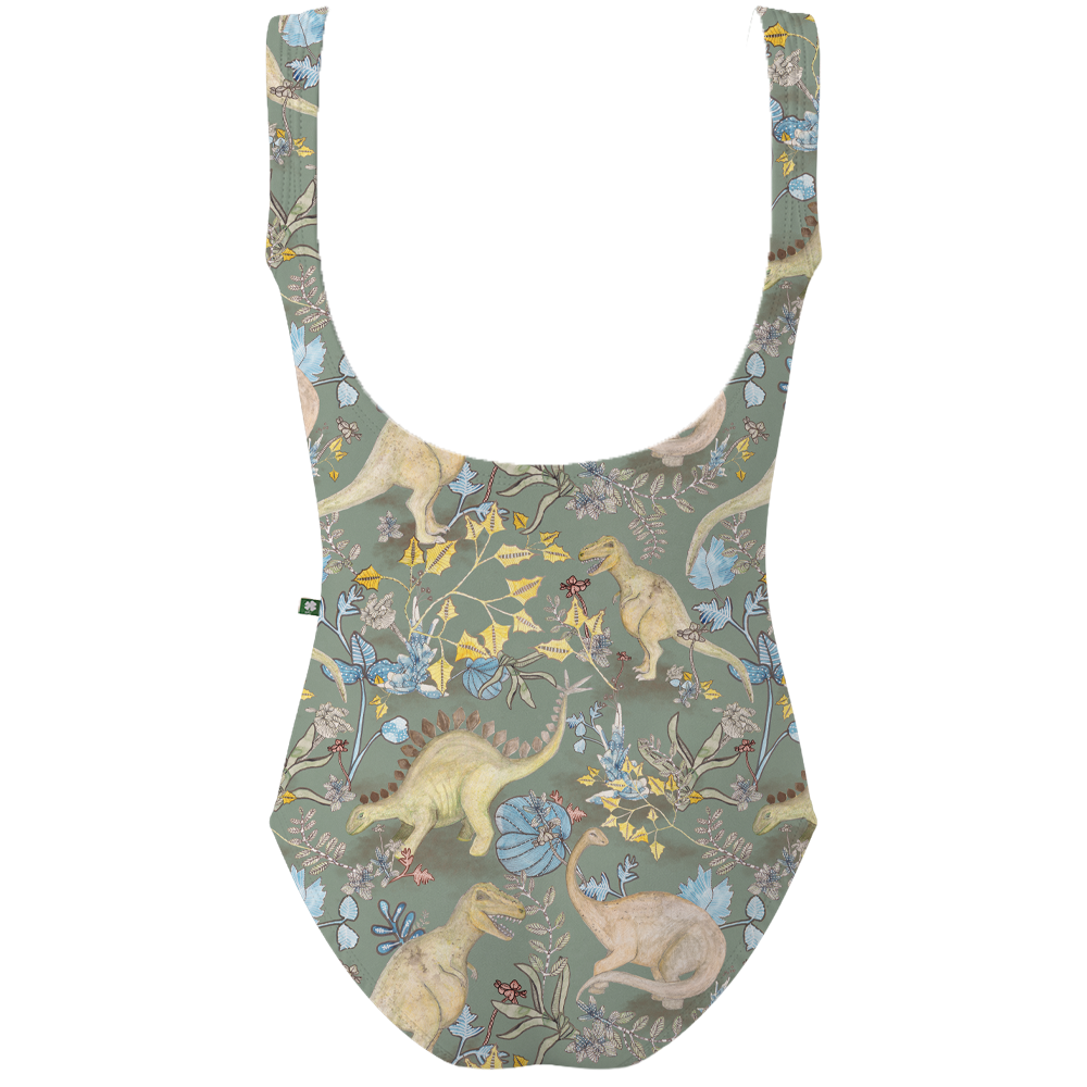 ラッキーレオ Luckyleo Aloe Dino Kids Crescent Leotard