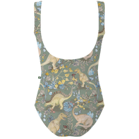 ラッキーレオ Luckyleo Aloe Dino Kids Crescent Leotard