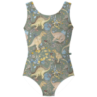 ラッキーレオ Luckyleo Aloe Dino Kids Crescent Leotard