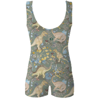 ラッキーレオ Luckyleo Aloe Dino Shine Shorts Unitard