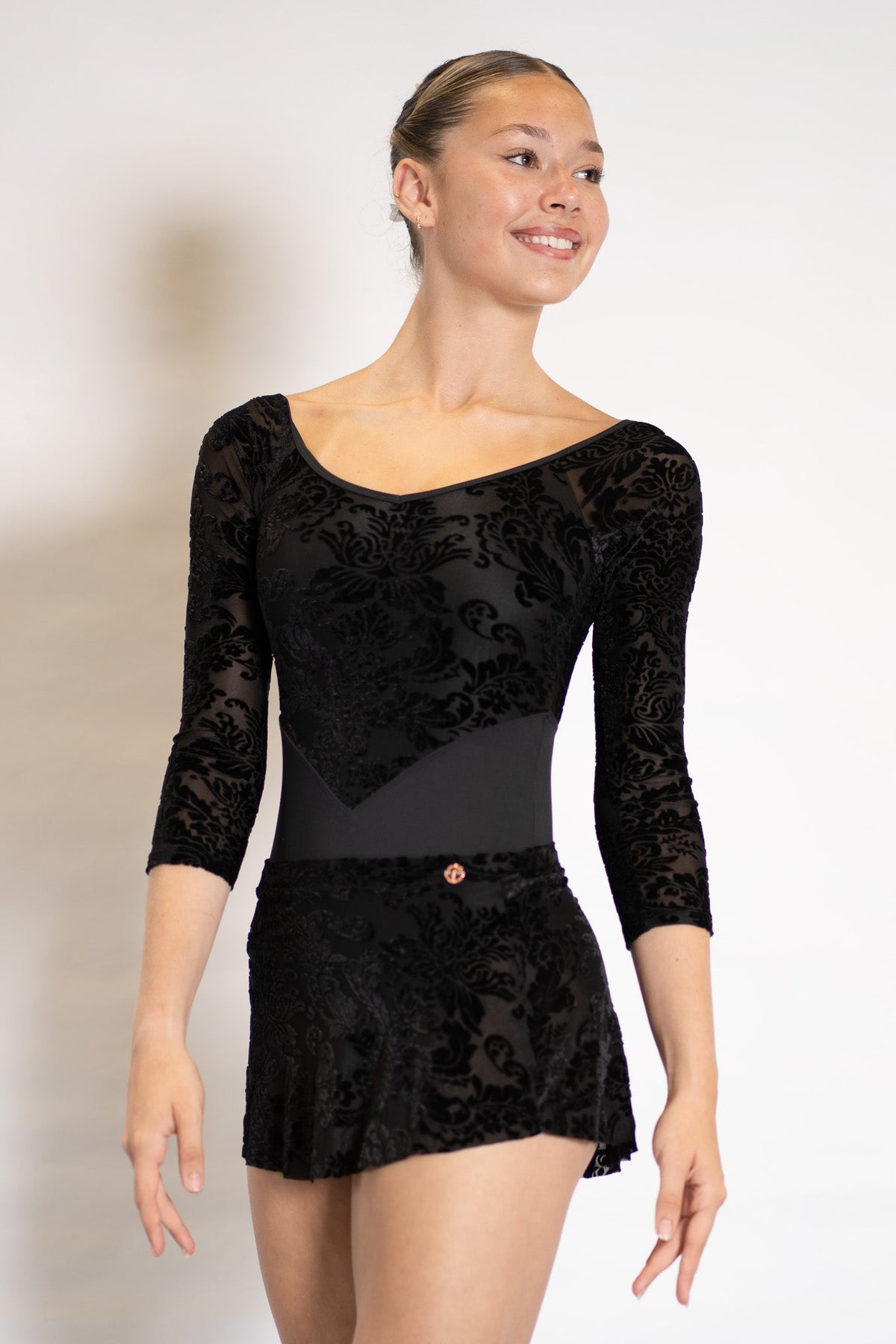 ダンスドパリ  Danse de Paris Velvet Skirt Ricco