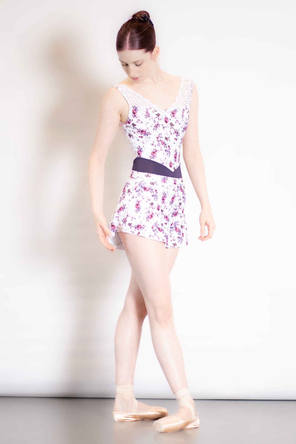 ダンスドパリ スカート Danse de Paris Patterned Skirt Florine