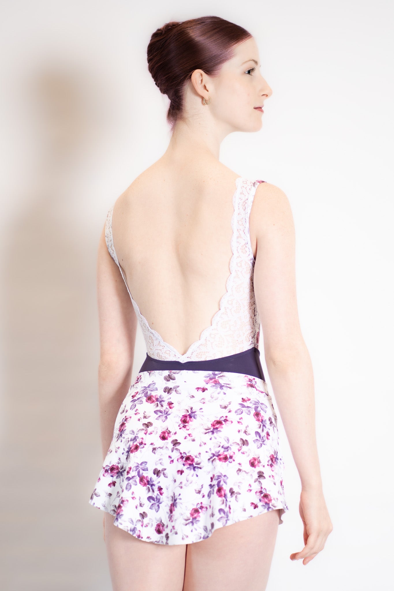 ダンスドパリ スカート Danse de Paris Patterned Skirt Florine