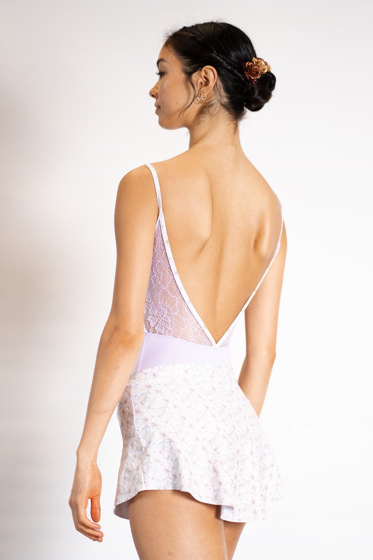 ダンスドパリ スカート Danse de Paris Patterned Skirt Aurea