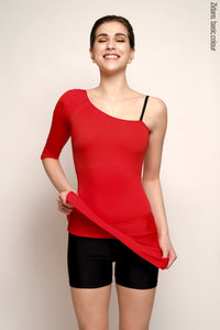 ジダンス スカート ZIDANS The Skirt + Shorts Stretch Scarlet