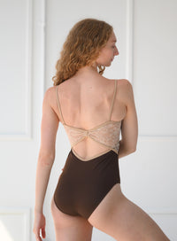 クラスイン キャミソールレオタード Class In NUDE LACE INSERT BACK CAMI