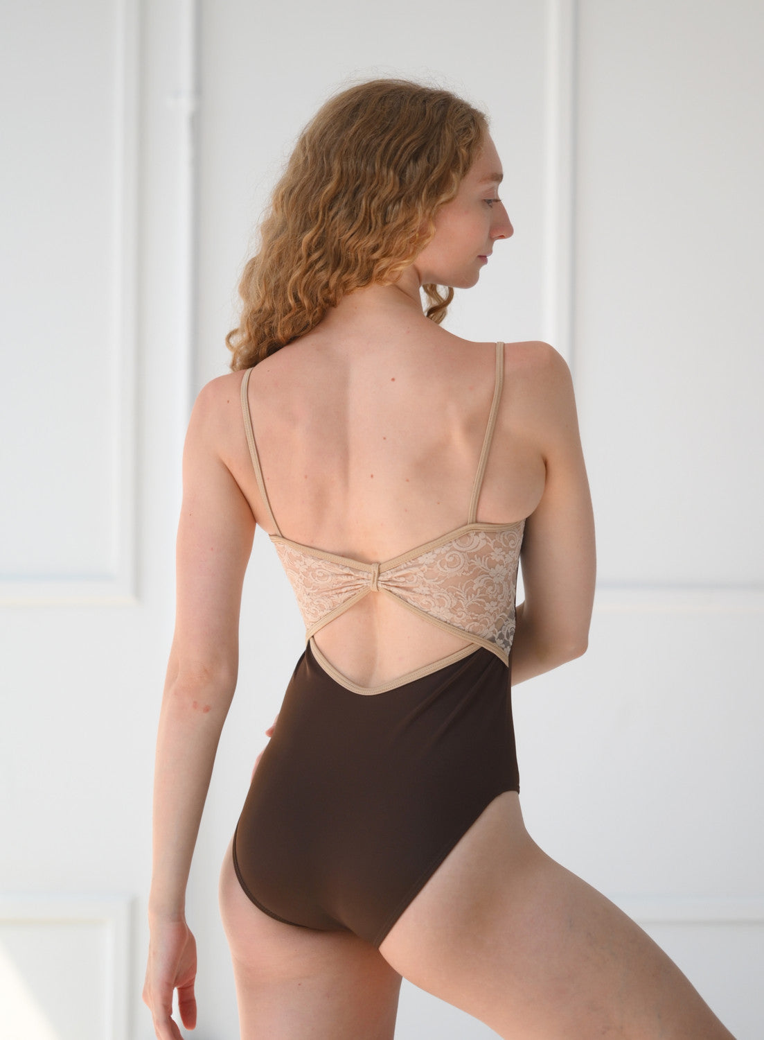 クラスイン キャミソールレオタード Class In NUDE LACE INSERT BACK CAMI
