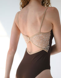 クラスイン キャミソールレオタード Class In NUDE LACE INSERT BACK CAMI
