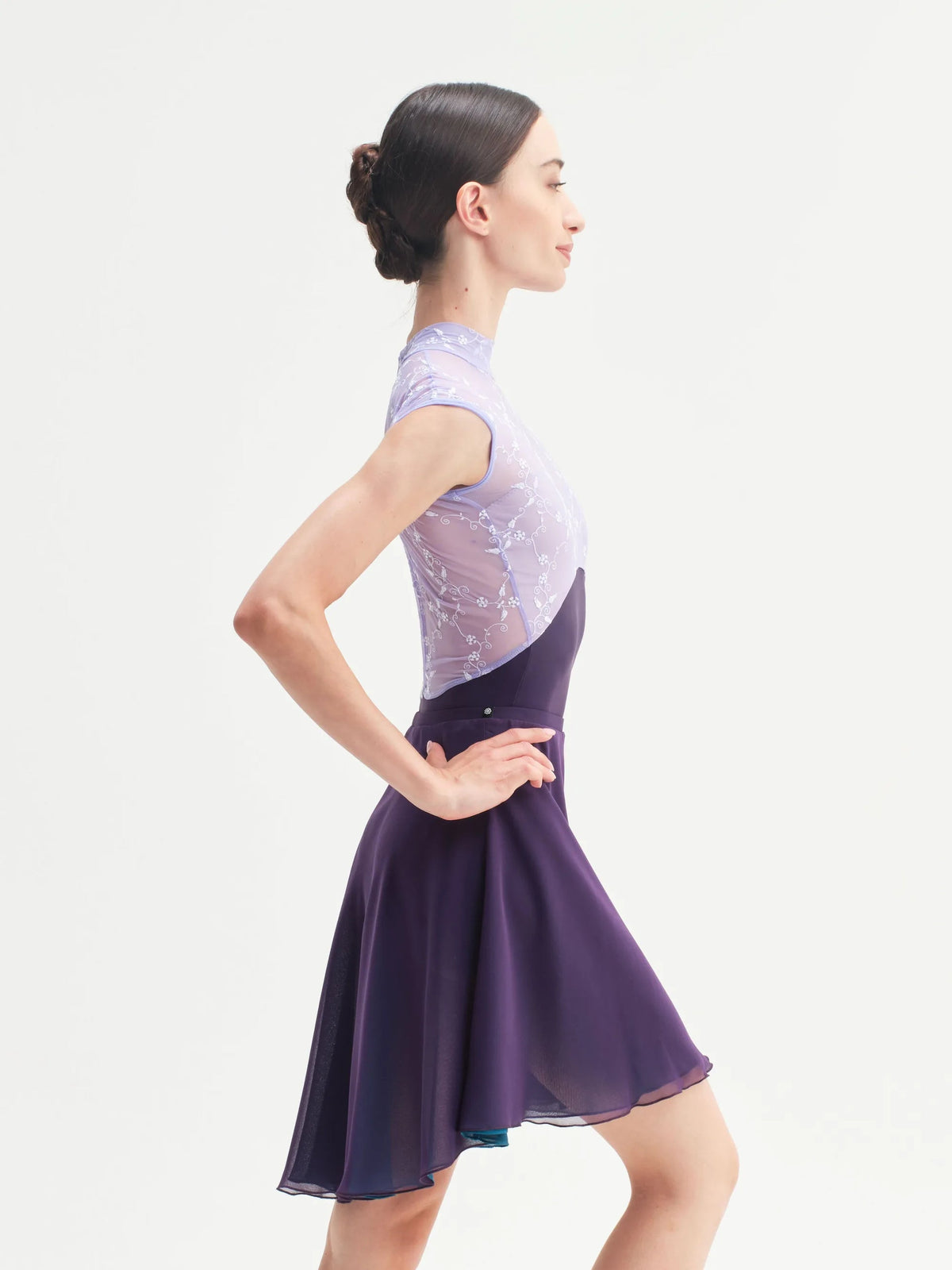 デラロミラノ ダブルソーニョ スカート DellaLo' Double Sogno Skirt • Prugna/Zenith