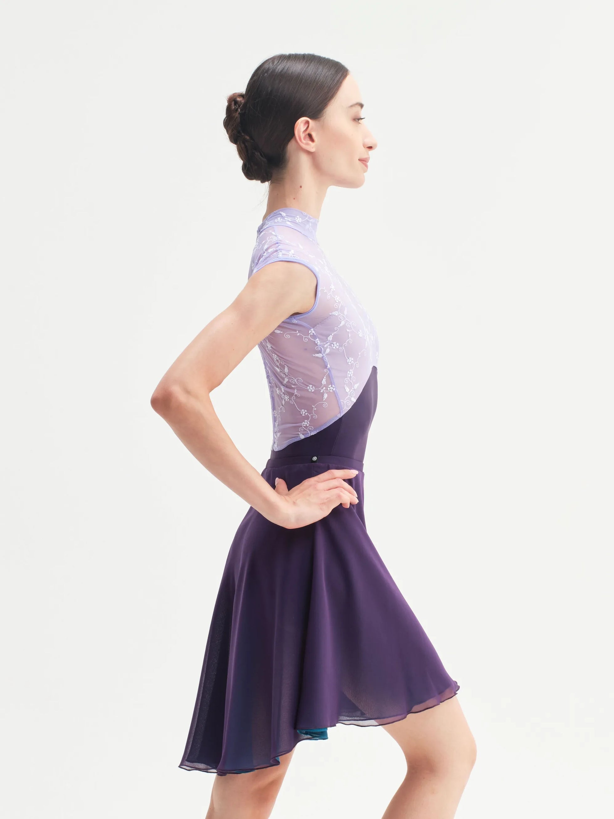 デラロミラノ ダブルソーニョ スカート DellaLo' Double Sogno Skirt • Prugna/Zenith