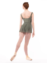 エレベ ダンスウェア ダイアナ レオタード ダスティ オリーブ Eleve Dancewear Diana Leotard Dusty Olive RTW