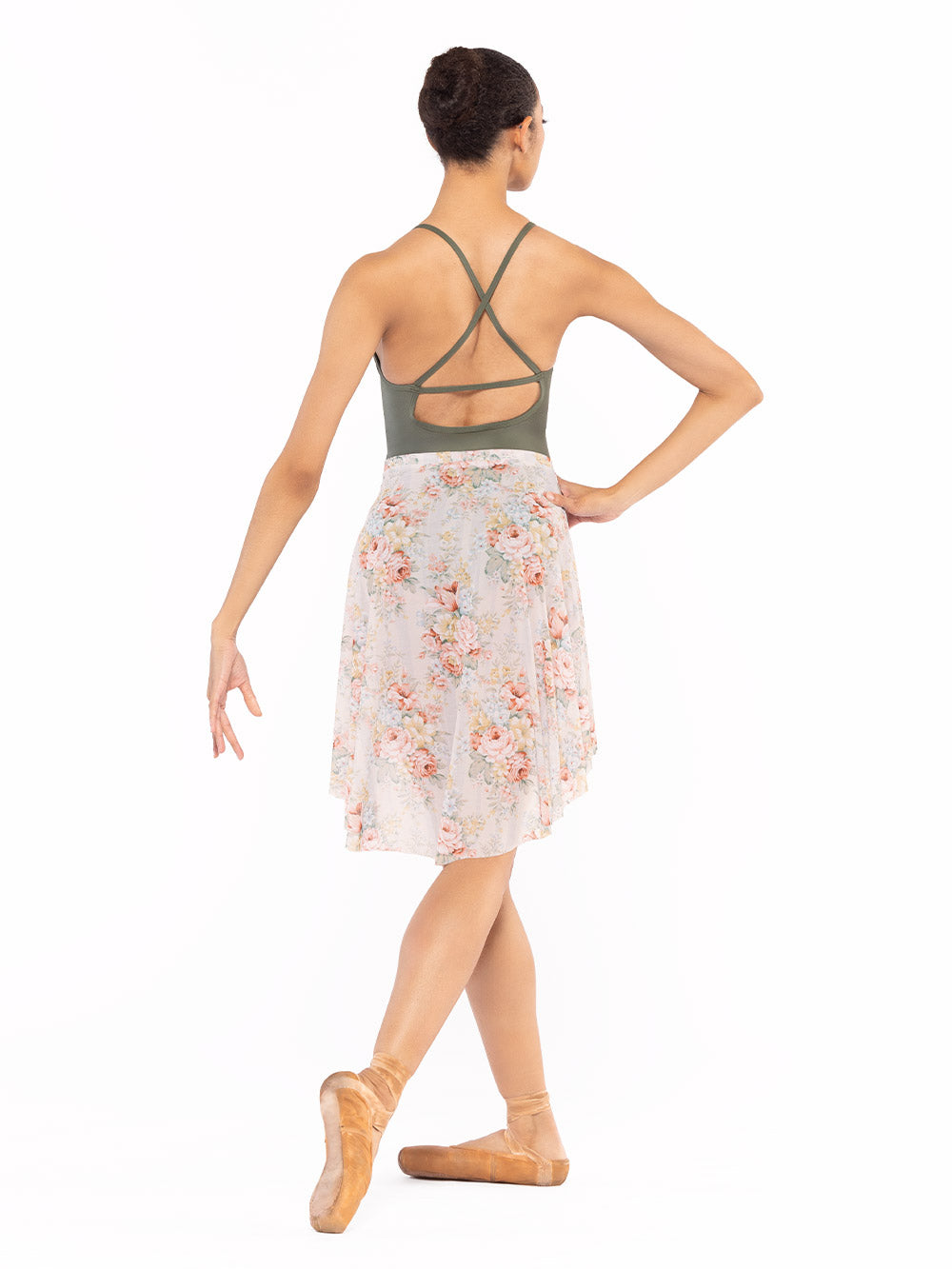 エレベ ダンスウェア ナオミ・レオタード ダスティ・オリーブ Eleve Dancewear Naomi Leotard Dusty Olive RTW