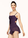 エレベ ダンスウェア レオタード Eleve Dancewear Helena Leotard Eggplant RTW