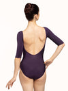 *エレベ ダンスウェア ステラ レオタード Eleve Dancewear Stella Leotard Eggplant RTW