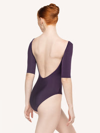 *エレベ ダンスウェア ステラ レオタード Eleve Dancewear Stella Leotard Eggplant RTW