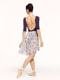 エレベ ダンスウェア バックタックスカート Eleve Dancewear Back Tuck Skirt Wild Orchid Mesh RTW