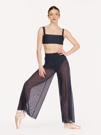 エレベダンスウェア Aラインパンツ エクリプスメッシュ Eleve Dancewear A-Line Pants Eclipse Mesh RTW