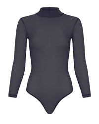 エレベダンスウェア アシュリー トング ボディスーツ エクリプス メッシュ Eleve Dancewear Ashley Thong Bodysuit Eclipse Mesh NS RTW