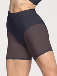 エレベ ダンスウェア バックシームショーツ エクリプス メッシュ Eleve Dancewear Back Seam Shorts Eclipse Mesh RTW